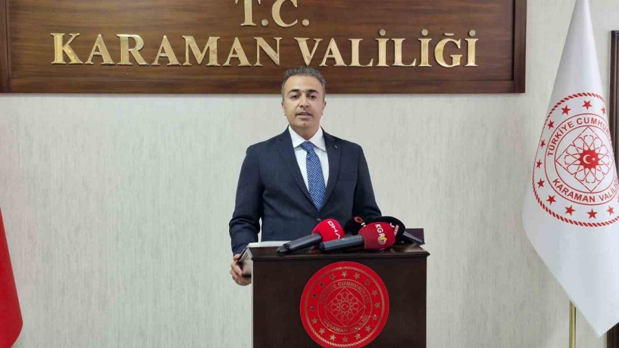 Karaman Valisi Hayrettin Çiçek Görevine Başladı