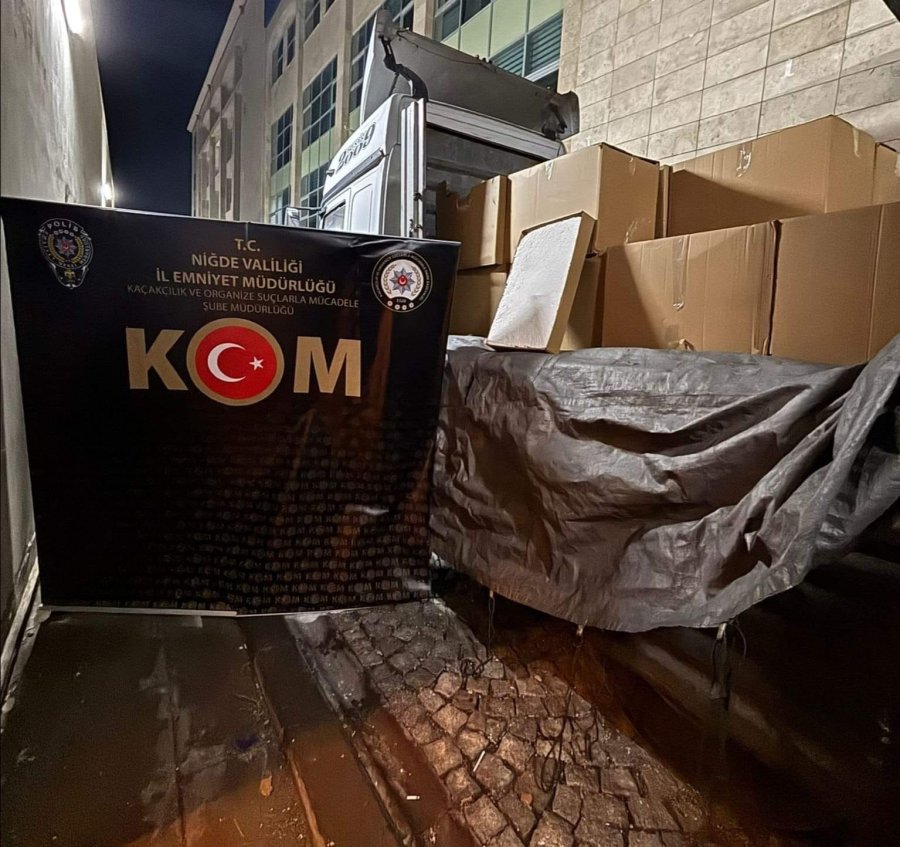 Niğde’de Kaçakçılara Geçit Yok