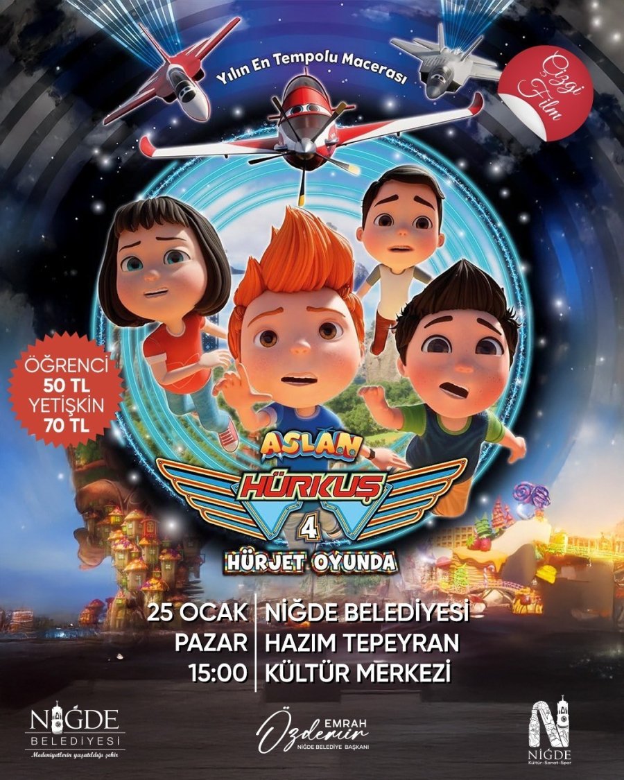 Niğde’de Yarıyıl Tatili Şenliğe Dönüşüyor