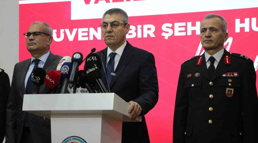 Vali Toros Açıkladı: Mersin’de Suç Oranları Düştü, Aydınlatma Oranı Yüzde 99,6’ya Yükseldi