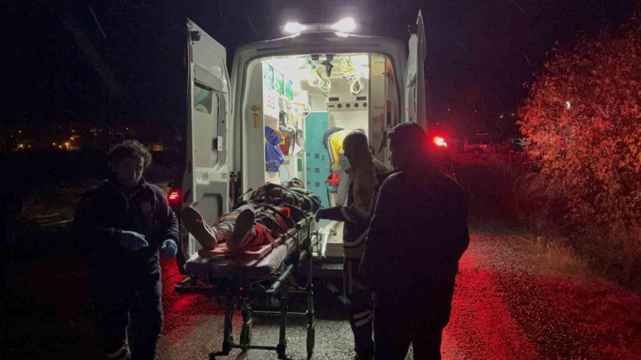 Gazipaşa’da Motosiklet Kazası: 1 Yaralı