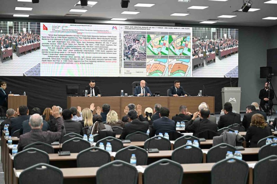 Mersin Büyükşehir Meclisinde 2,5 Milyar Tl’lik Borçlanma Tartışıldı