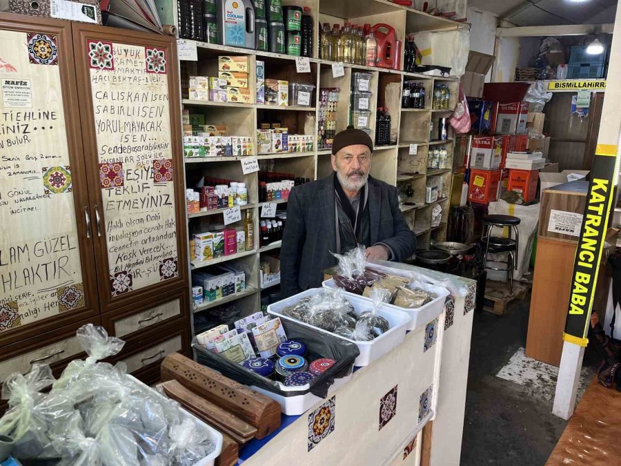 Konya’da Katrancılık Mesleğini 65 Yıldır Yaşatıyorlar