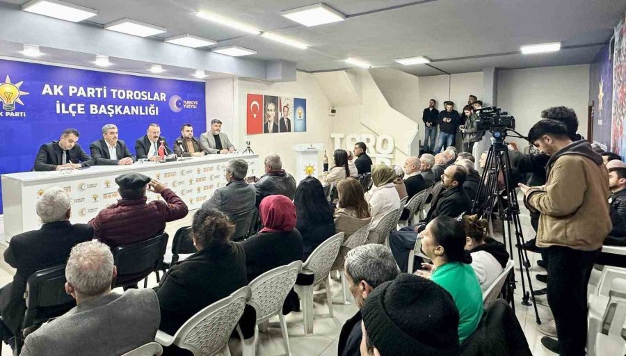Ak Parti’li Çokkeser’den Toroslar Belediyesine Sert Tepki: "üretici Aleyhine Karar Alındı"