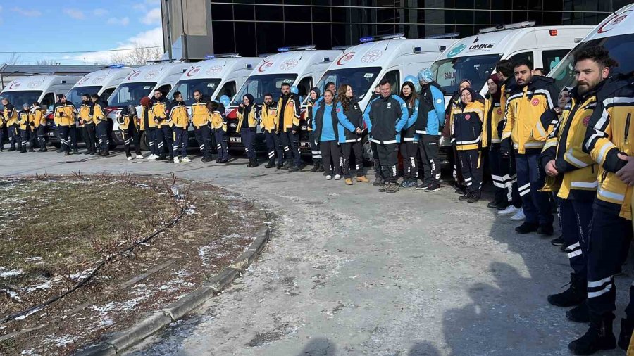 Konya’da 112 Acil Servis Filosuna 13 Ambulans Daha Katıldı