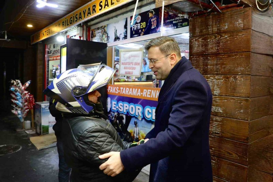 Niğde Valisi Akmeşe’den İlk Gün Esnaf Ziyareti