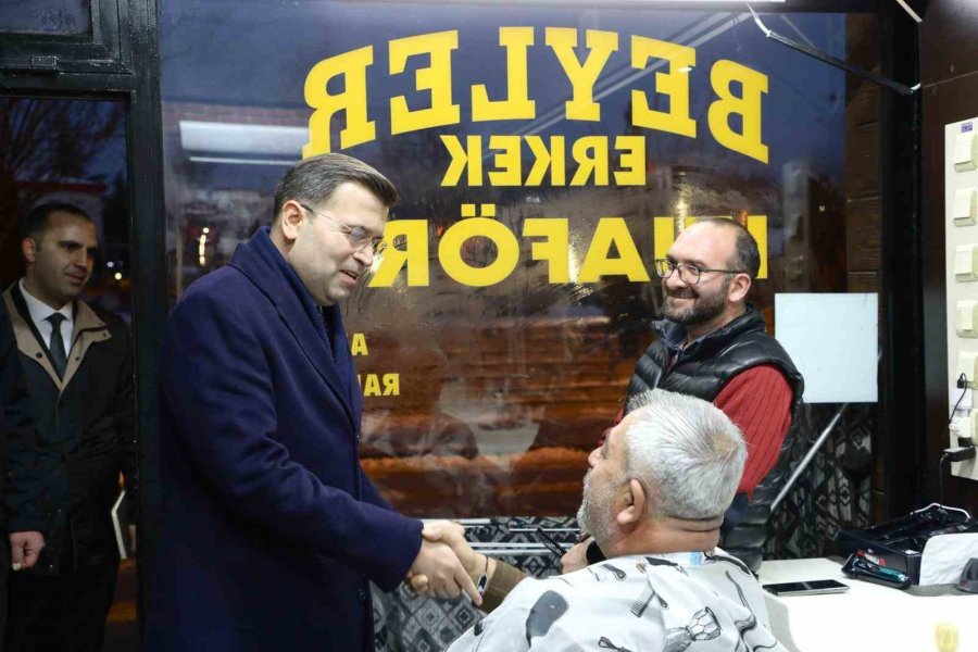 Niğde Valisi Akmeşe’den İlk Gün Esnaf Ziyareti