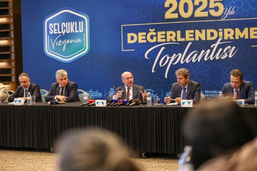 Başkan Pekyatırmacı 2025’te Selçuklu Vizyonuyla Hayata Geçen Hizmetleri Anlattı