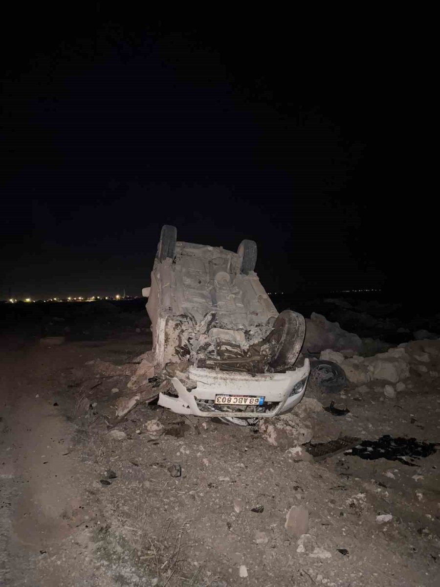 Aksaray’da Otomobil Takla Attı: 3 Yaralı