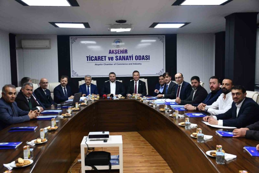 Bakan Yardımcısı İnan: "akşehir’in Potansiyelini Açığa Çıkarmak İçin Sanayi Alanlarını Lojistik Potansiyeli De Gözeterek Planladık"