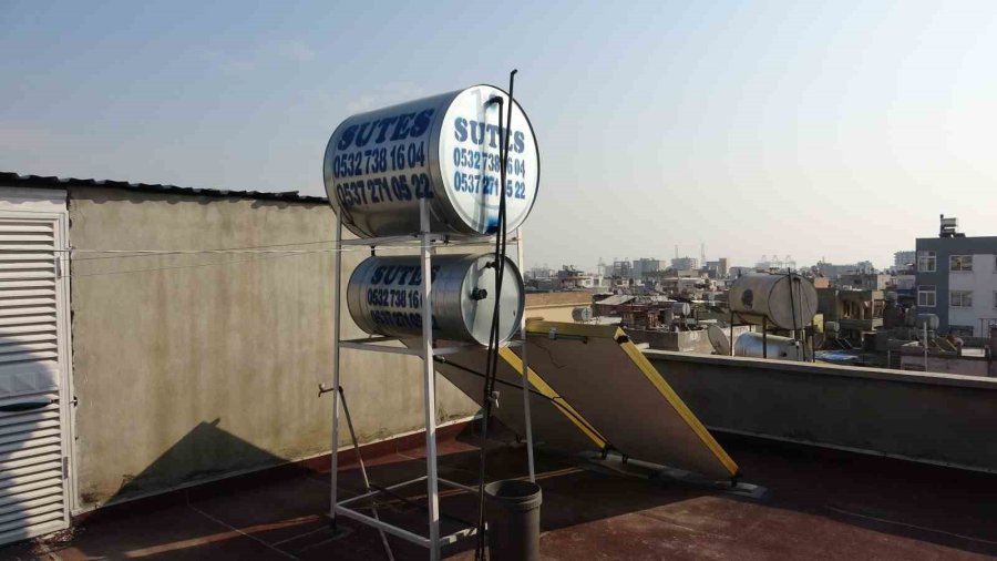 Mersin Güneş Enerjisi İle Isınıyor