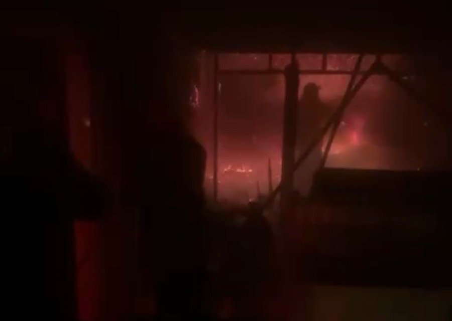 Gazipaşa’da Mahalle Konağında Yangın Korkuttu