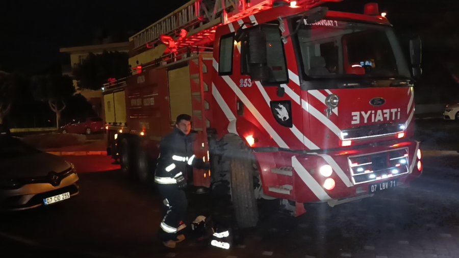 Bacadan Etrafa Saçılan Kıvılcımlar Yangın Tedirginliğine Neden Oldu