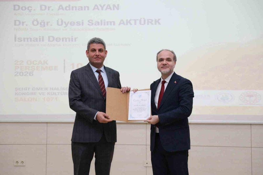 Niğde Geven Balı’nın Coğrafi İşareti Tanıtıldı, Arıcılık Eğitimi Verildi