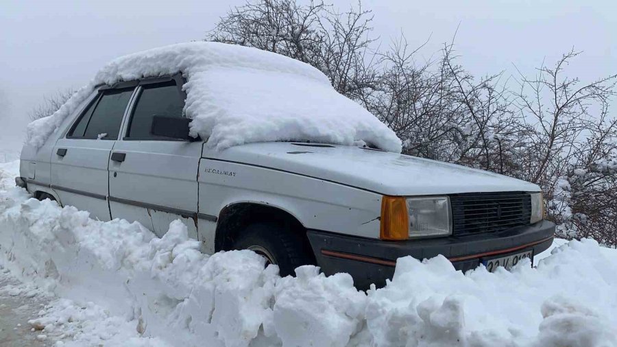 Mersin’in Yüksek Kesimlerinde Kar Sevinci