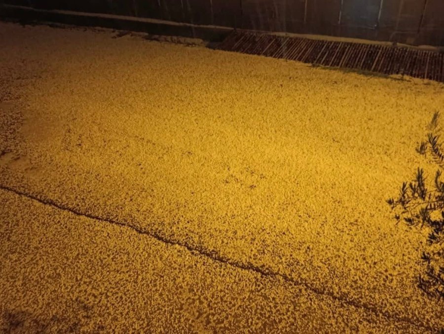 Dolu Bu Kez Bozyazı’yı Vurdu