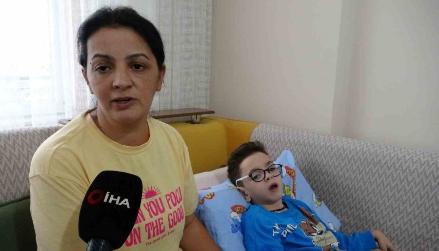 Grip Sandılar, Boca Virüsü Çıktı: 7 Yaşındaki Kaan 4 Yıldır Yatağa Mahkum Yaşıyor