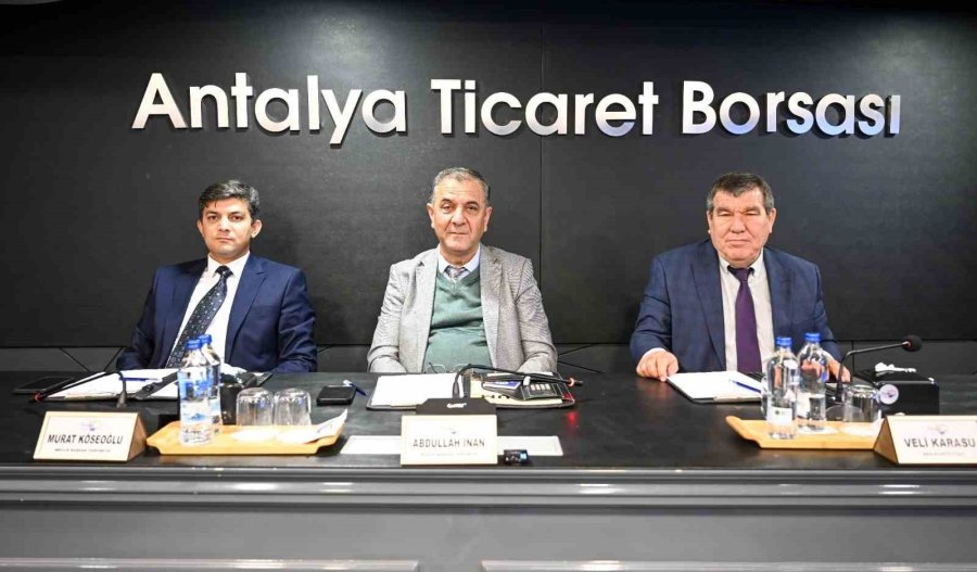 Atb Başkanı Çandır: "fırtınada Zarar Gören Alanlar Aynı Dere Ve Çay Havzasında"