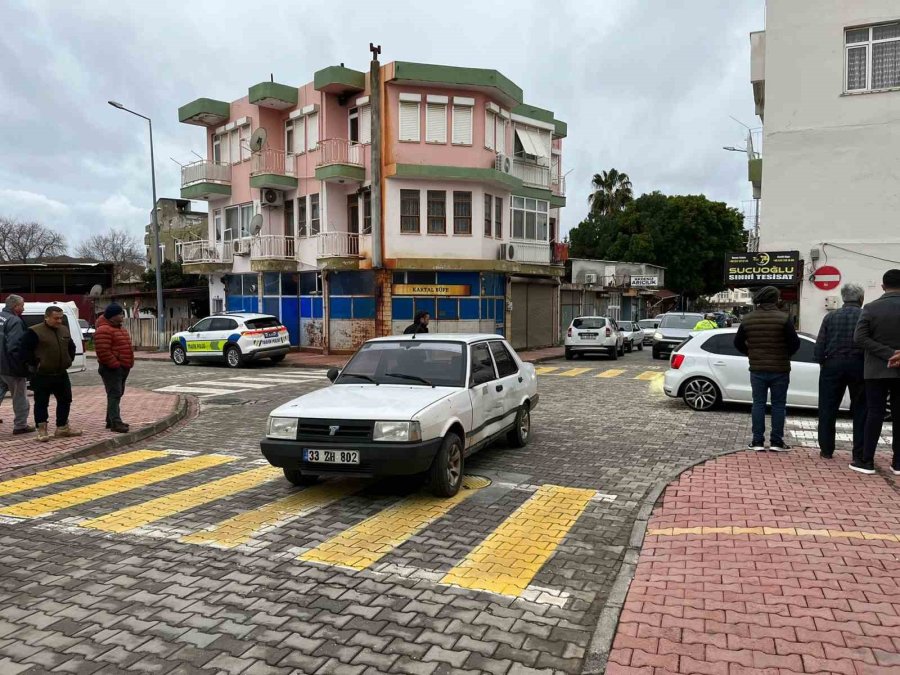 Gazipaşa‘da Otomobil İle Motosiklet Çarpıştı: 2 Yaralı