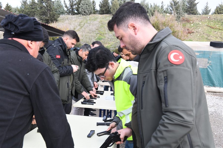 Mersin’de Orman Muhafaza Personeline Atış Eğitimi