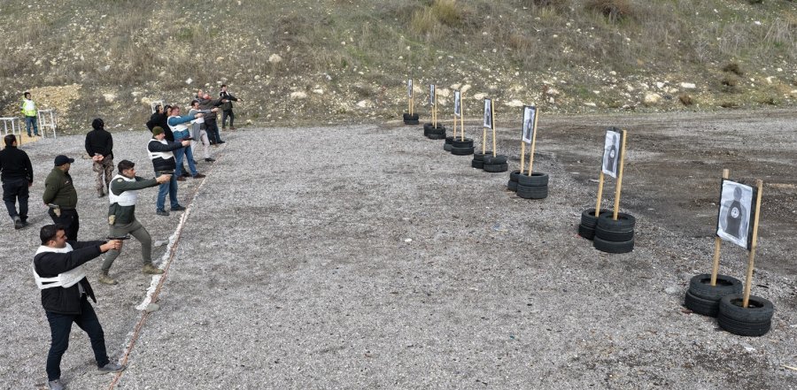 Mersin’de Orman Muhafaza Personeline Atış Eğitimi