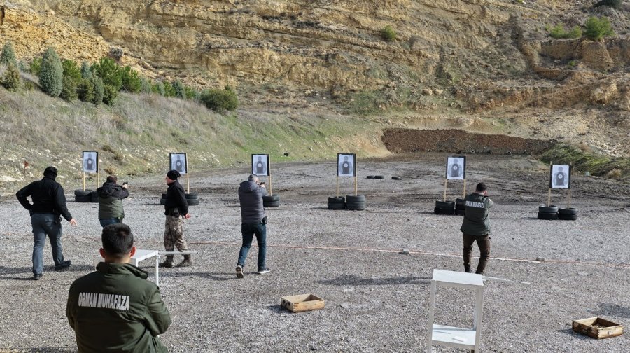 Mersin’de Orman Muhafaza Personeline Atış Eğitimi