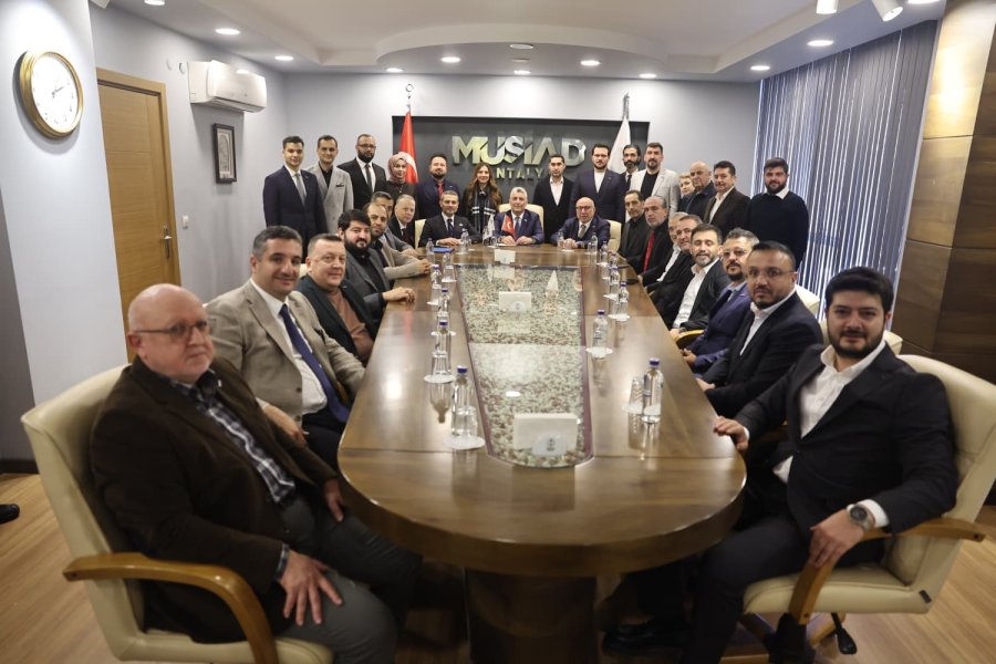 Ticaret Bakanı Ömer Bolat’tan Müsiad Antalya’ya Ziyaret