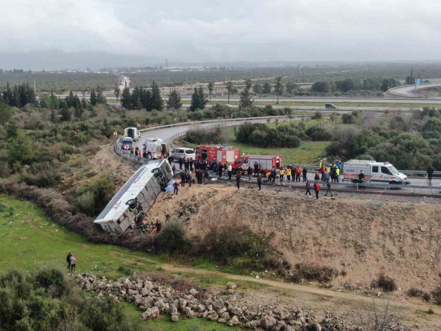 Antalya’da Otobüs Kazası: 8 Ölü, 26 Yaralı