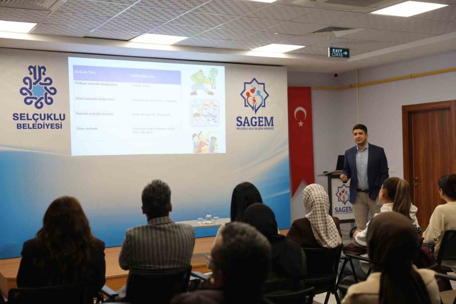 Sagem’den Ailelere Akran Zorbalığı İle Mücadele Semineri
