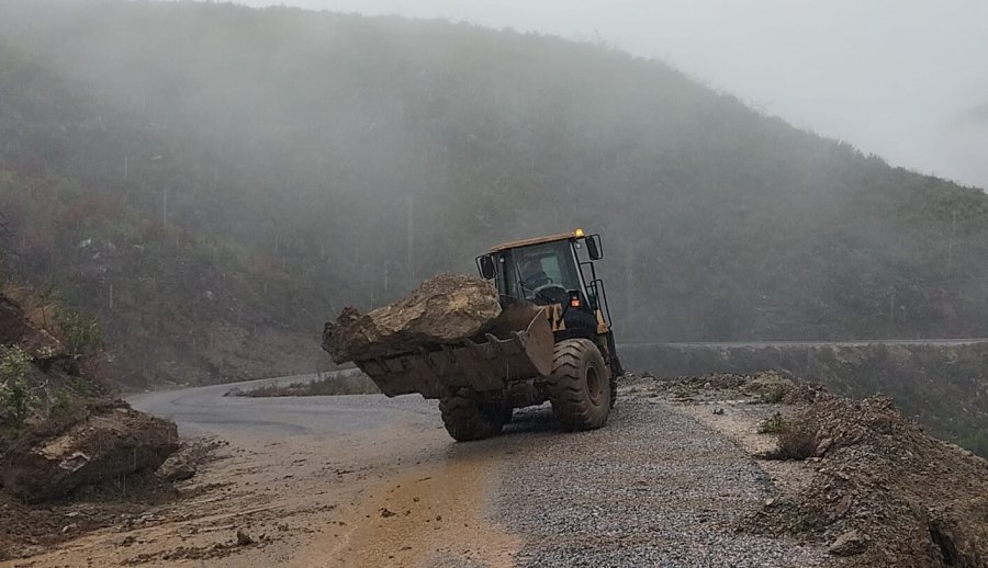 Alanya Kırsalında Ekiplerin Kış Mesaisi Sürüyor