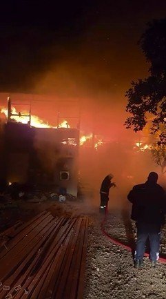 Alanya’da Piknik İşletmesinde Yangın Korkuttu