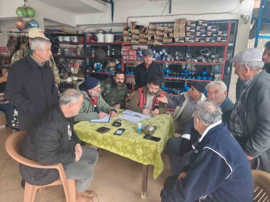 Gazipaşa’da Dolu Ve Fırtınadan 214 Üretici Zarar Gördü