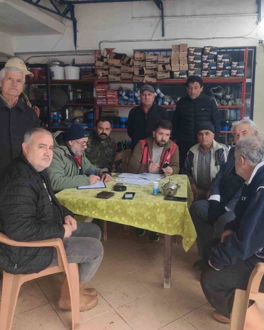 Gazipaşa’da Dolu Ve Fırtınadan 214 Üretici Zarar Gördü