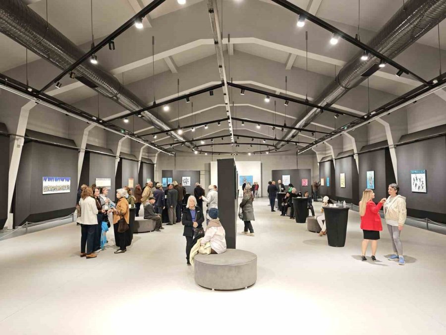 Teke Zeybekleri Resim Sergisi Kepez’de Sanatseverlerle Buluştu