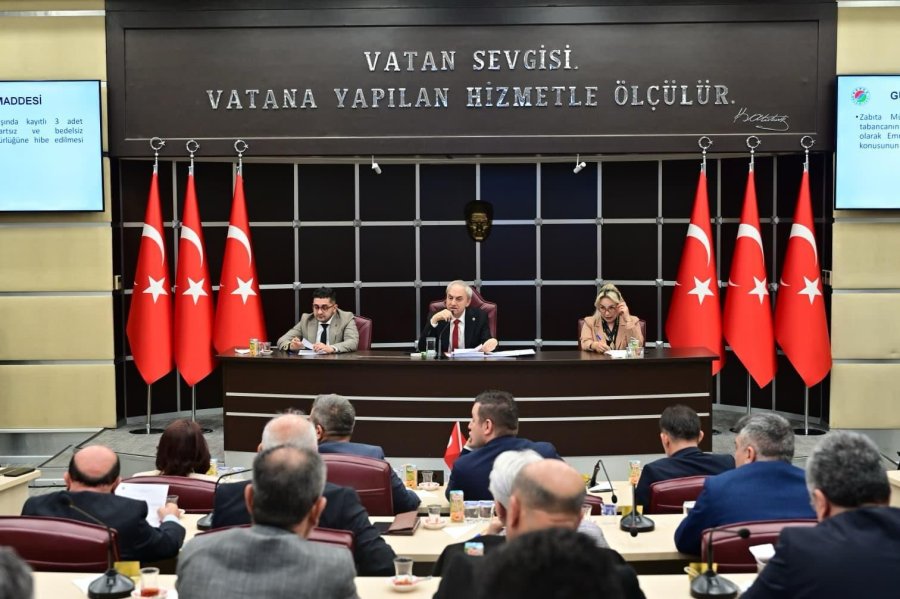 Kepez Meclisi’nde Yoğun Gündem