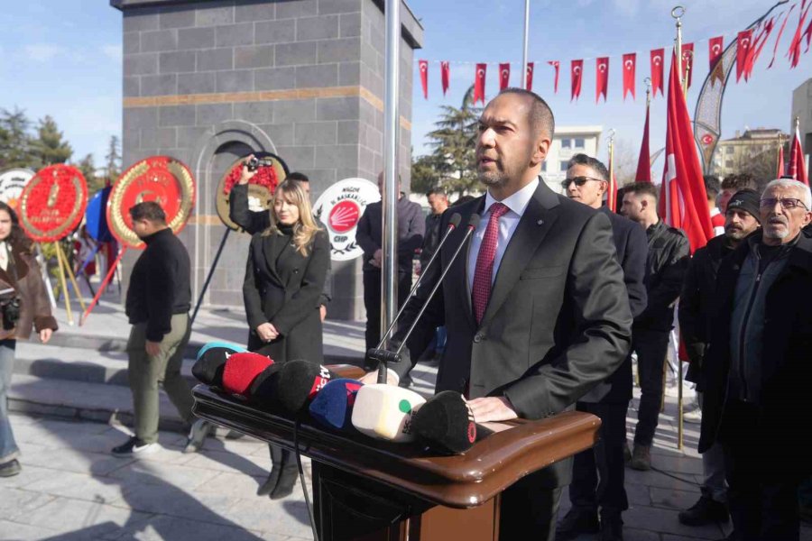 Atatürk’ün Niğde’ye Gelişinin 92. Yılı Törenlerle Anıldı