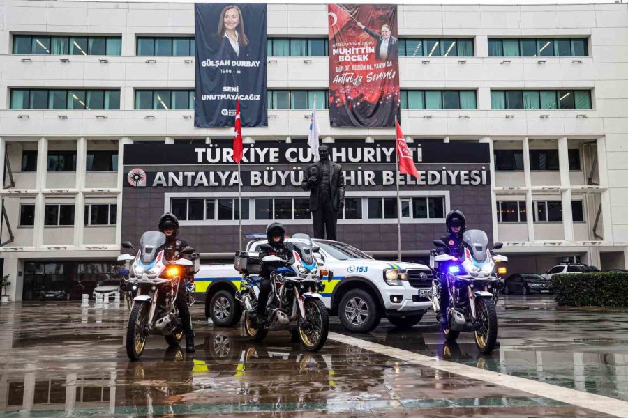Antalya Büyükşehir’den Motorize Zabıta Ekipleriyle Daha Etkin Denetim