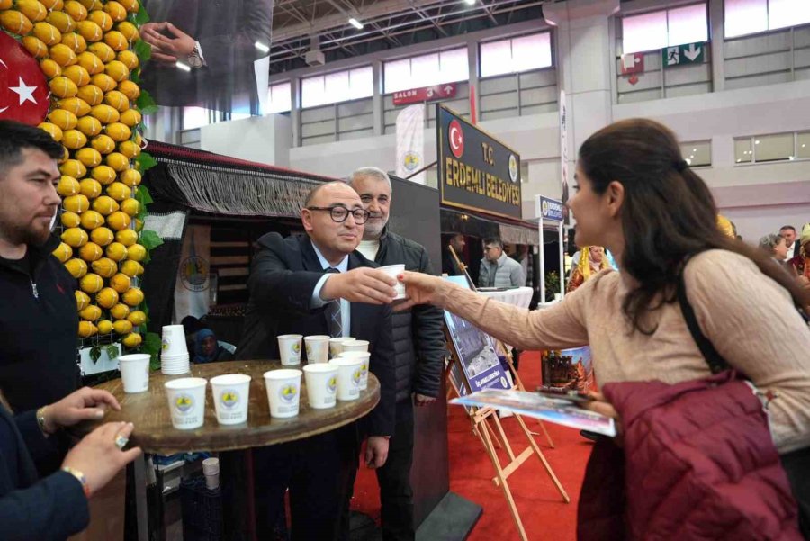 Erdemli, Emıtt Fuarı’nda Ziyaretçilerin İlgi Odağı Oldu