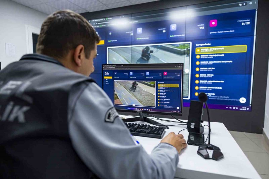 Mersin’de Yürüyüş Ve Bisiklet Yolları 20 Kamerayla İzleniyor