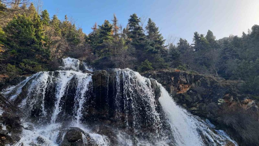 Konya’da ’güngörmez Şelalesi’, Yüzyıllık Değirmen Geleneğini Ve Kaybolan Bir Ritüeli Hatırlatıyor