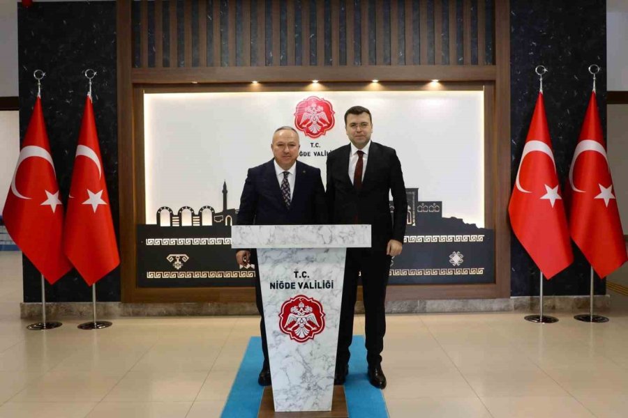 Bölge Valilerinden Vali Nedim Akmeşe’ye Hayırlı Olsun Ziyareti