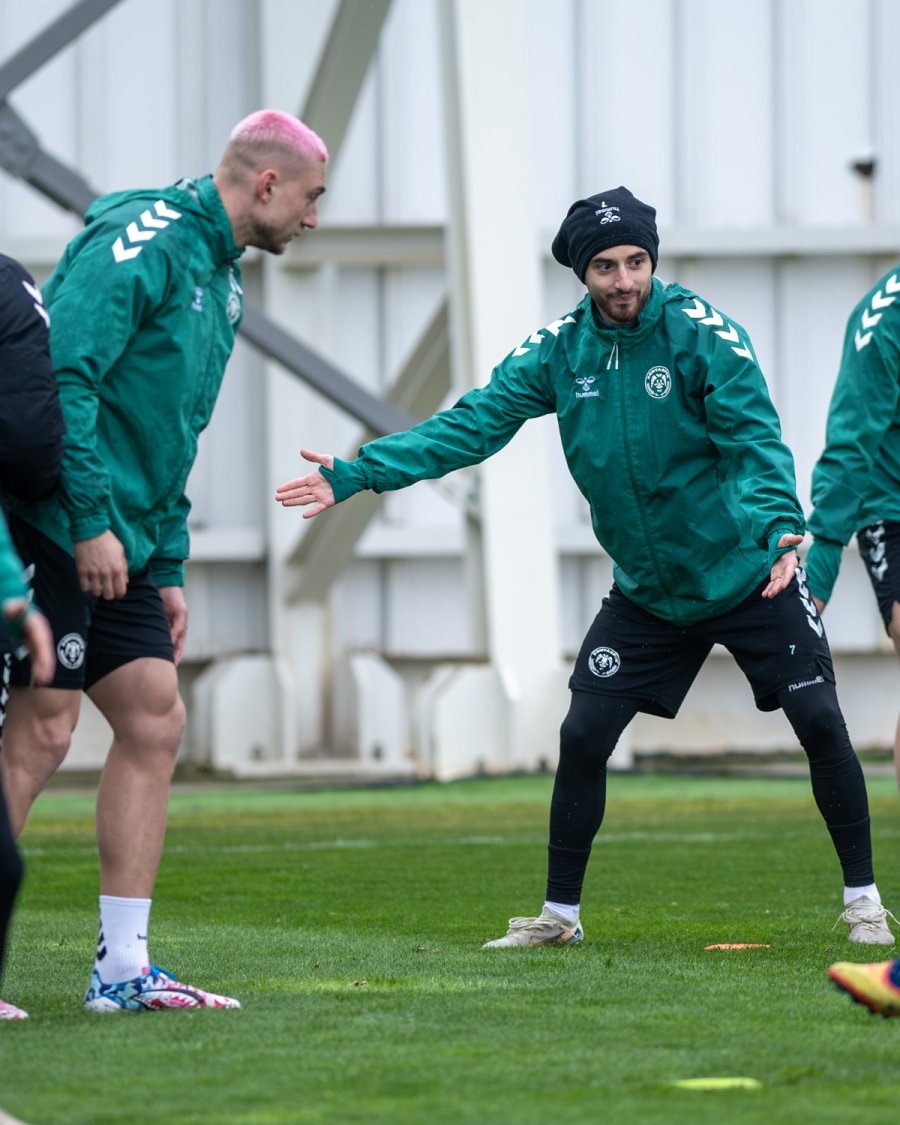 Konyaspor, Corendon Alanyaspor Maçı Hazırlıklarına Devam Etti