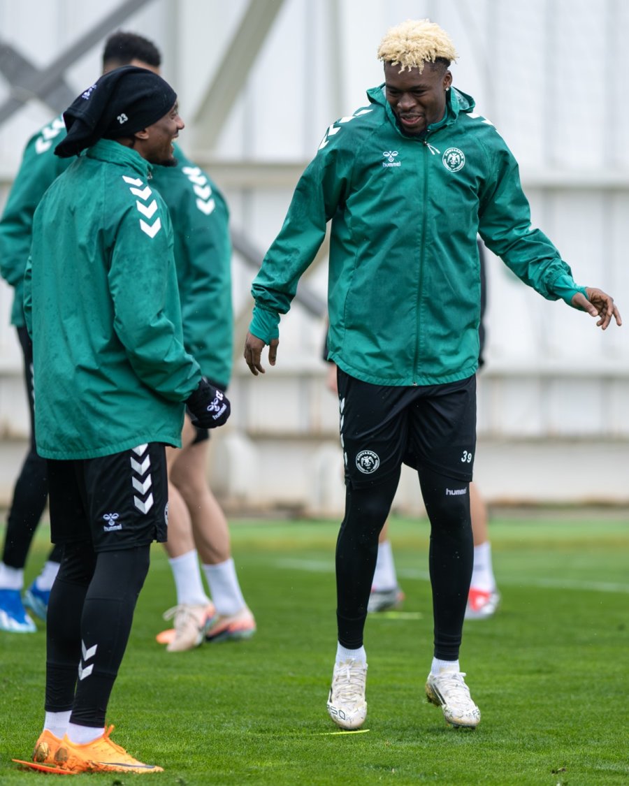 Konyaspor, Corendon Alanyaspor Maçı Hazırlıklarına Devam Etti