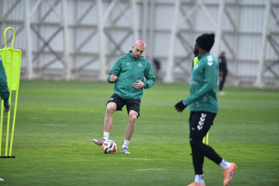 Konyaspor, Corendon Alanyaspor Maçı Hazırlıklarına Devam Etti