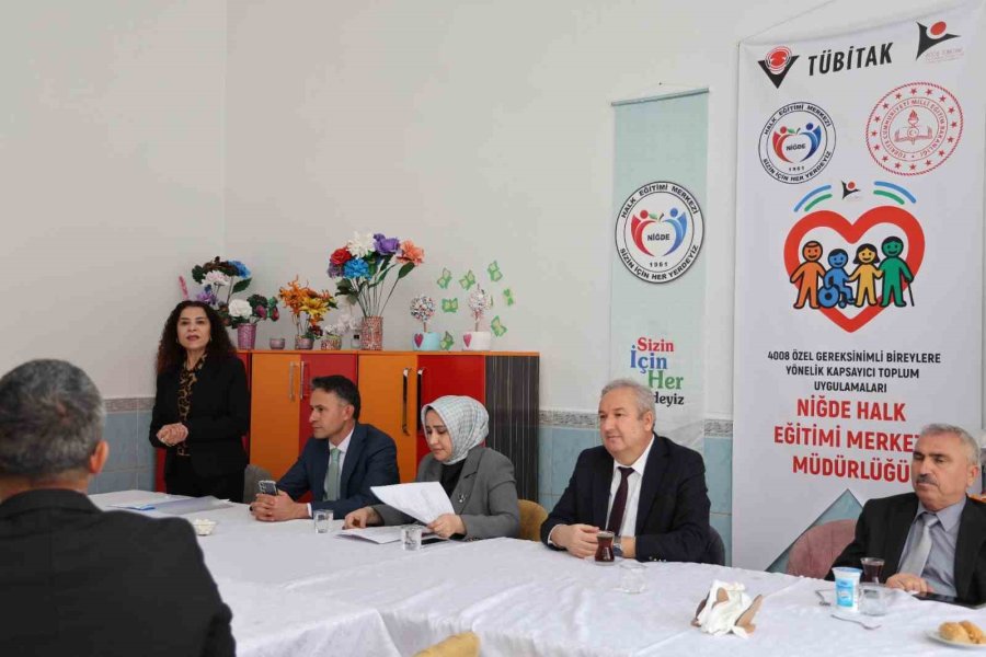 Niğde Halk Eğitimi Merkezi’nde Tübitak Projesi Tanıtıldı