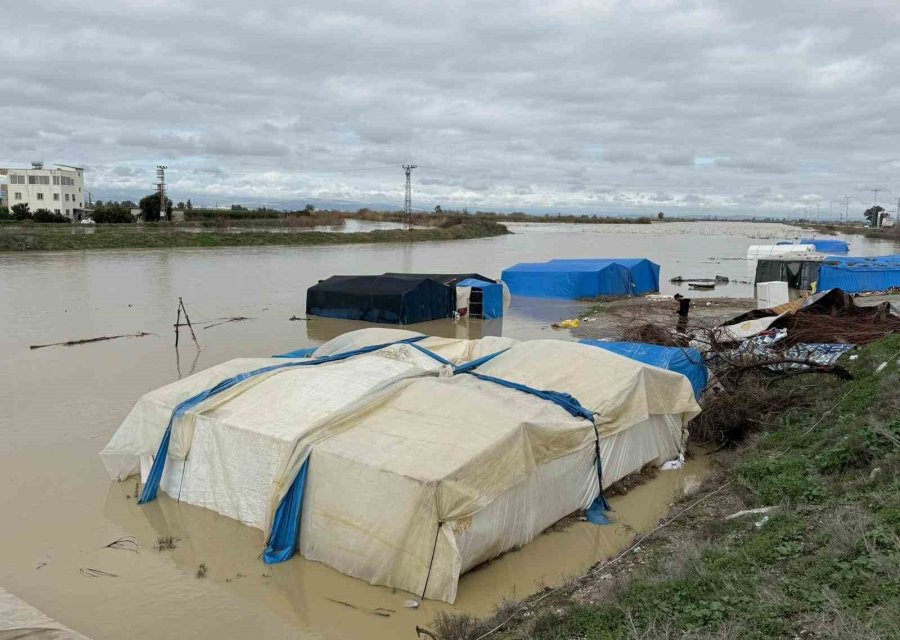 Tarsus’ta 8 Bin Dönüm Tarım Arazisi Sular Altında Kaldı