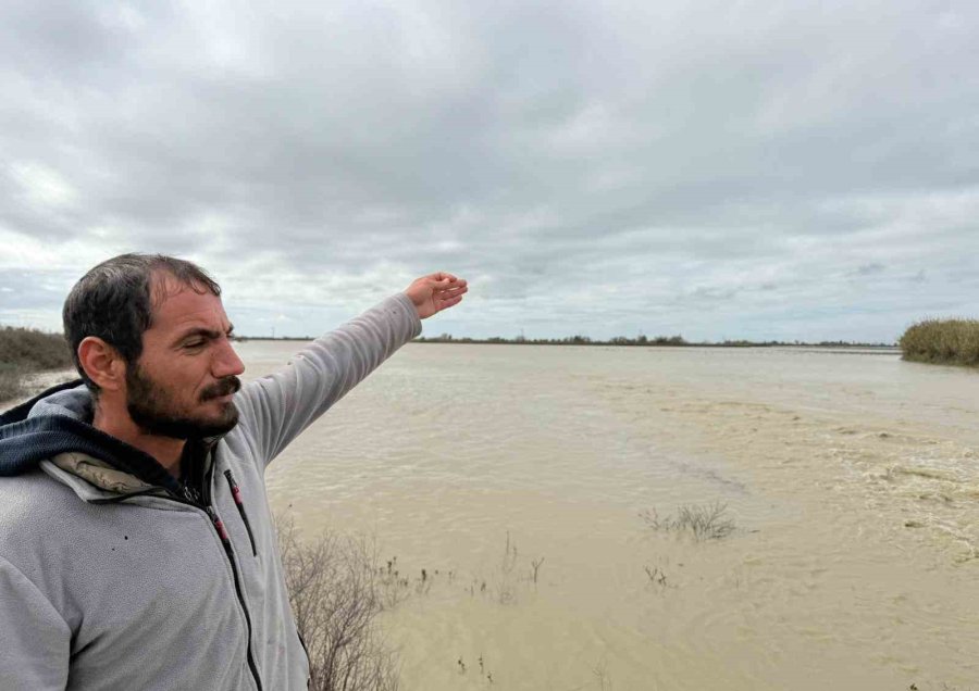 Tarsus’ta 8 Bin Dönüm Tarım Arazisi Sular Altında Kaldı