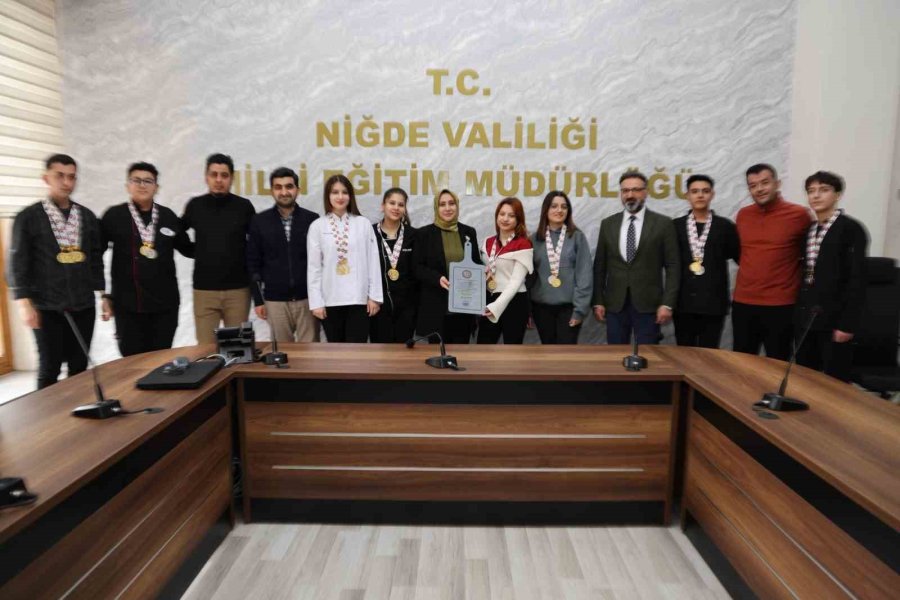 Niğde’den Uluslararası Gastronomi Yarışması’nda Çifte Madalya Başarısı