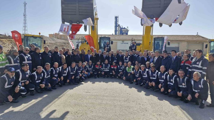 Karaman’da İl Özel İdaresine Alınan Araçlar Törenle Hizmete Başladı