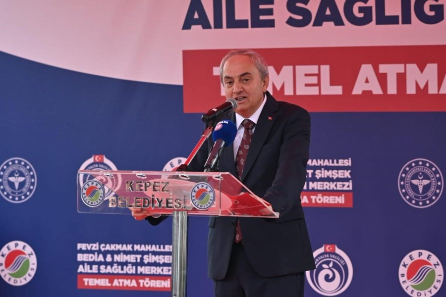 Kepez’e Bir Günde İkinci Sağlık Yatırımı